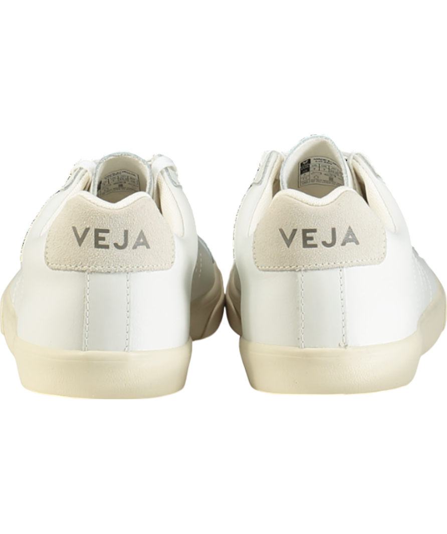 VEJA White Esplar Leather Trainers UK 7 EU 40 👠