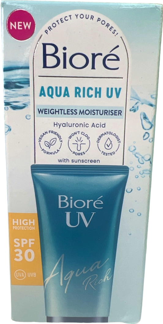 Biore UV Aqua Rich Weightless Moisturizer SPF 30 50ml