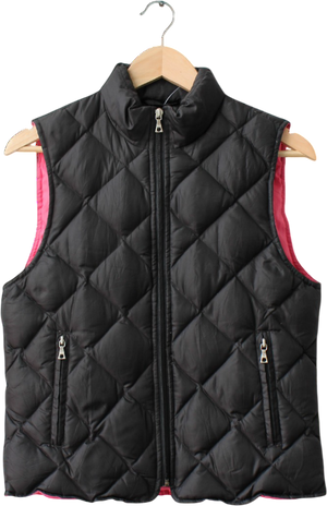 Tommy Hilfiger Black Down Filled Puffer Gilet UK S