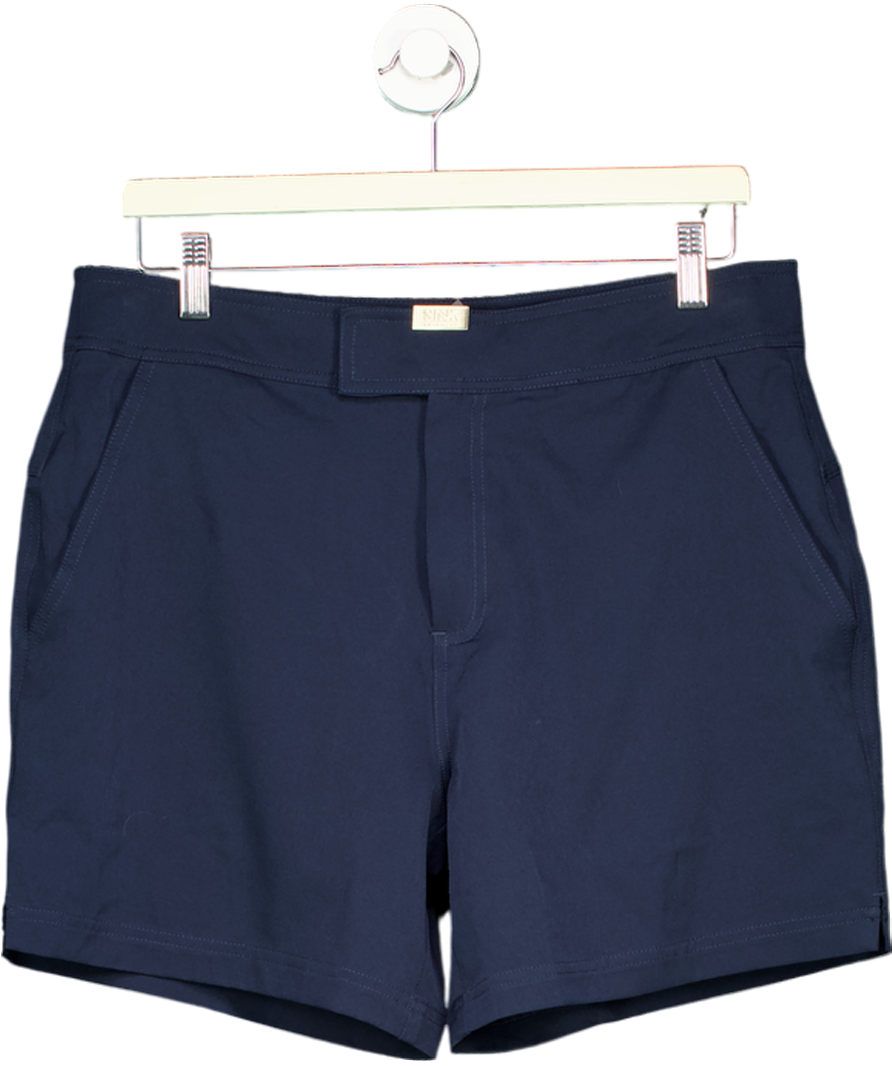 Sink Blue Tailored Swim Shorts UK M