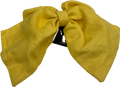 marzoline milano Yellow Linen Bow Hairclip