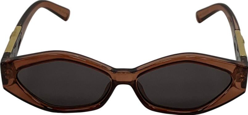 Le Specs Brown Petit Panthère Sunglasses In Paprika