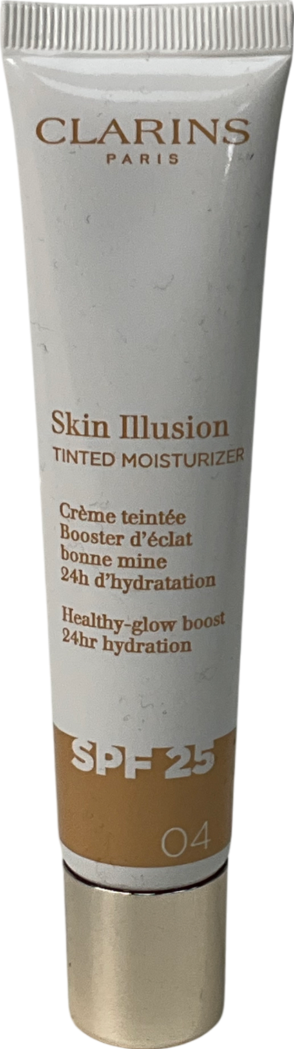 Clarins Skin Illusion Tinted Moisturiser Spf25 04 40ml