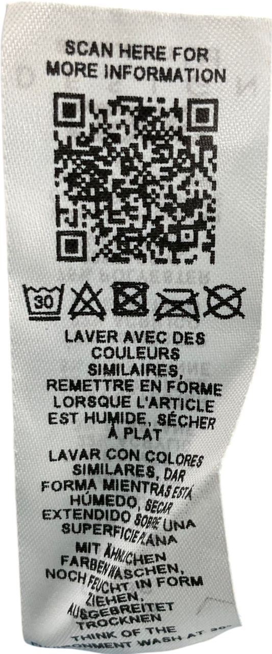 ASOS Blue Oversize Knitted High Neck Jumper UK 8