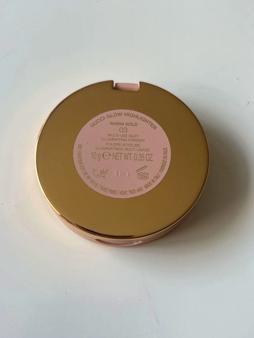 Gucci Glow Highlighter Warm Gold 10g