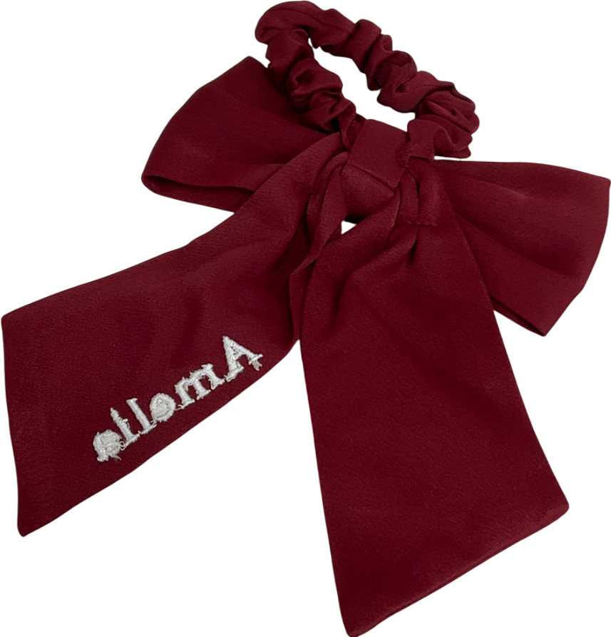 Red  “Amelia” personalised hair bow
