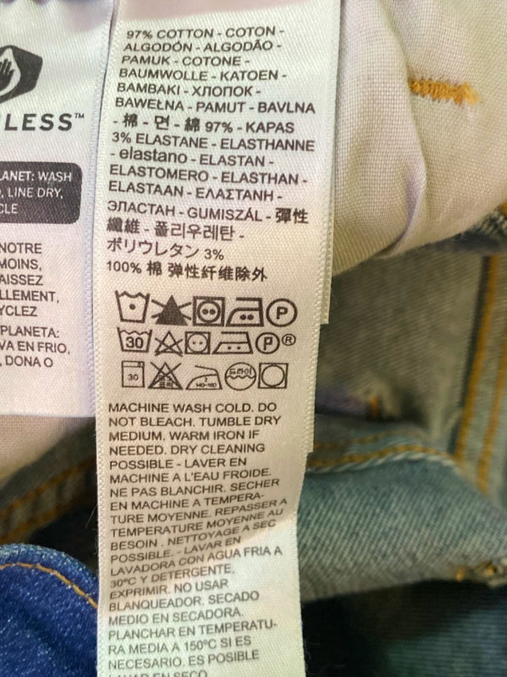 Levi's Blue 724 High-Rise Slim Straight Jeans W28