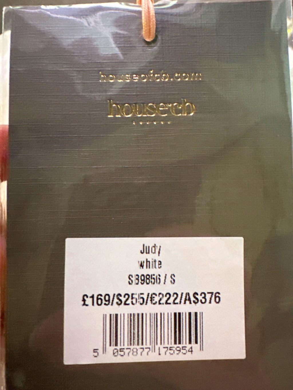 House of CB White Judy Dress UK S