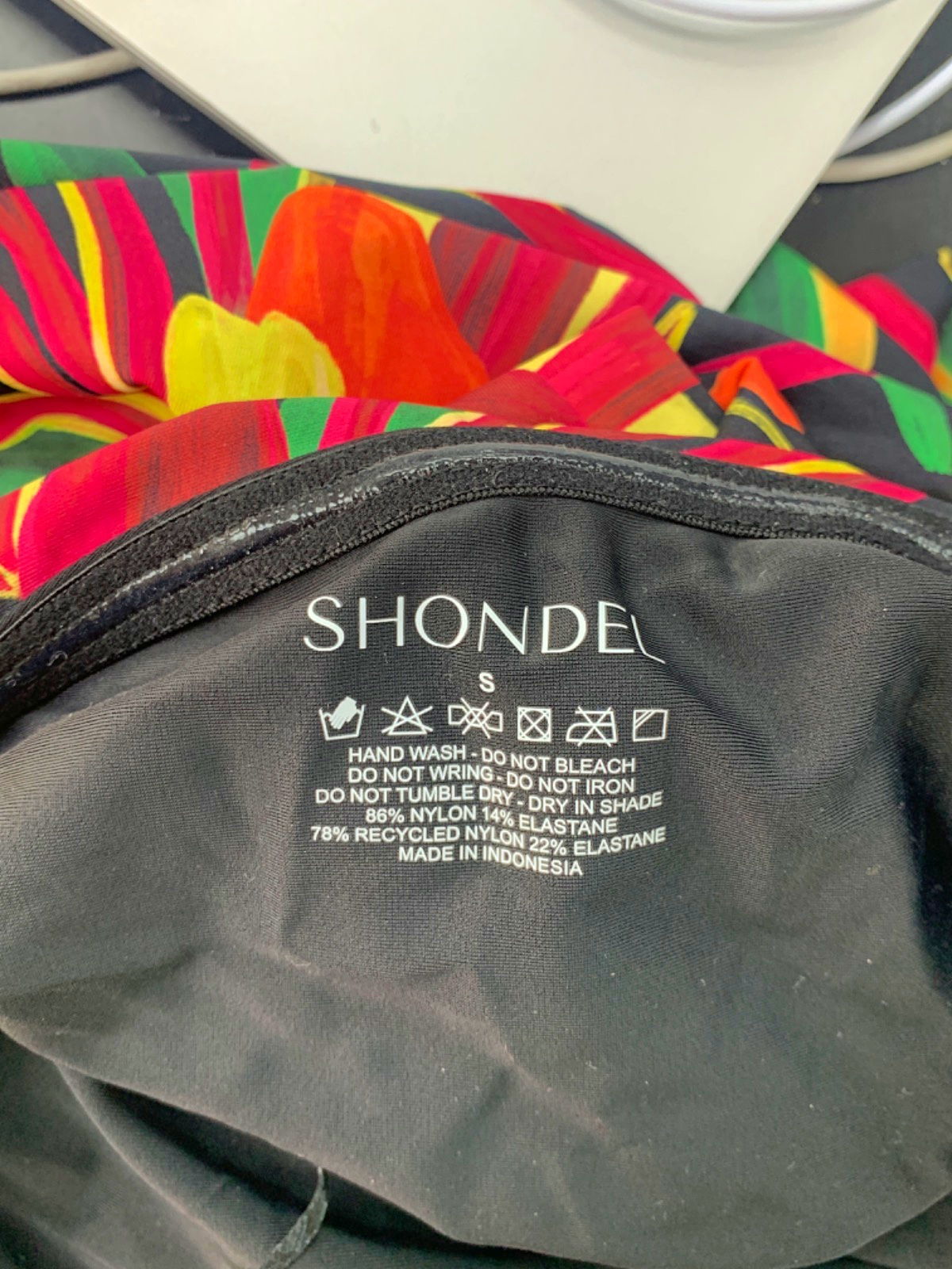 Shondel Multicolour Floral Halter Top UK S