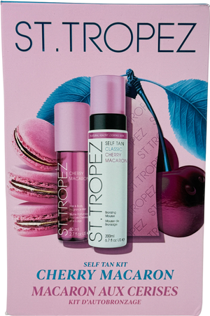 St Tropez Cherry Macaron Tanning Kit One size