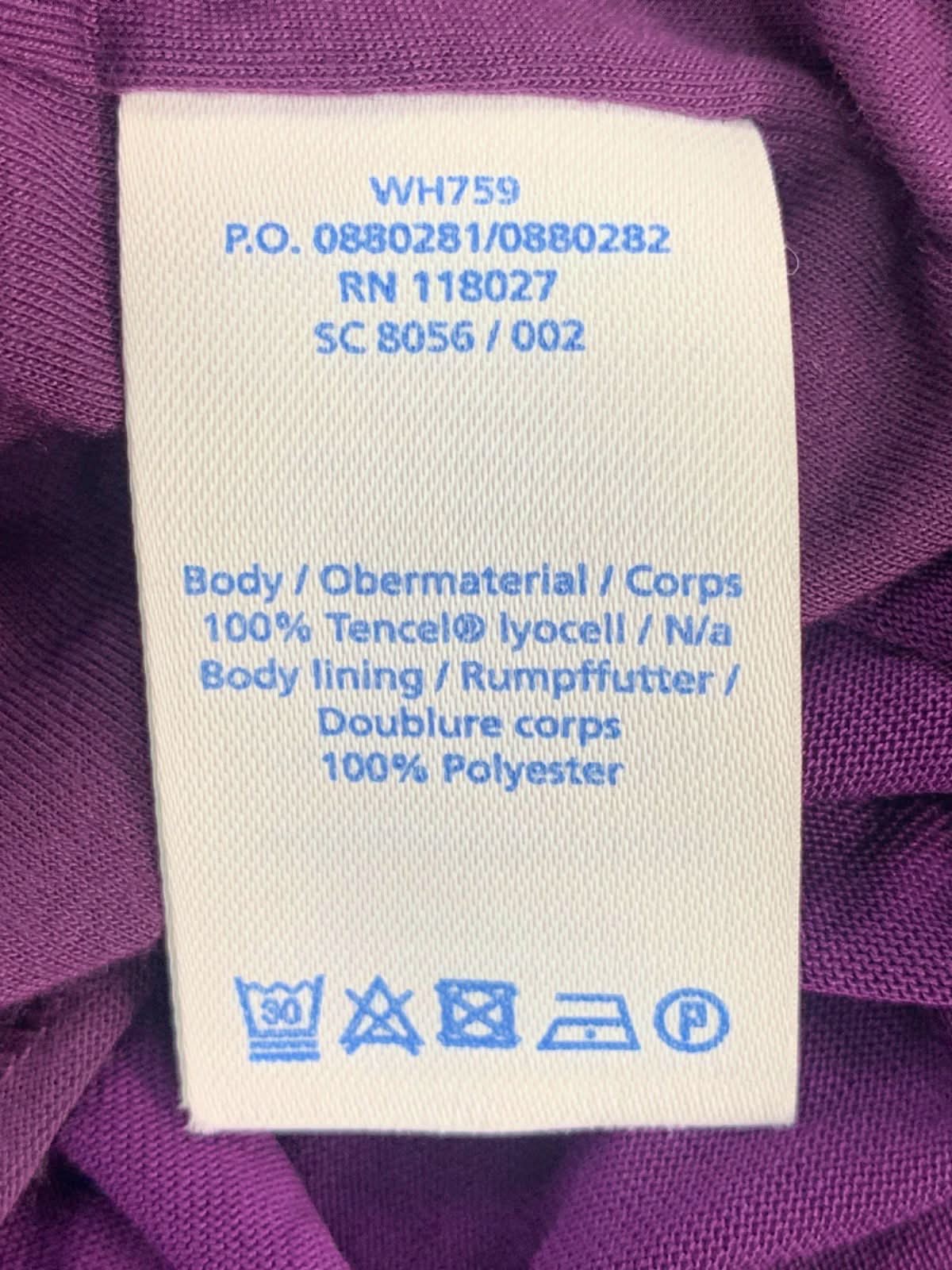 Boden Purple Sleeveless Dress UK 12