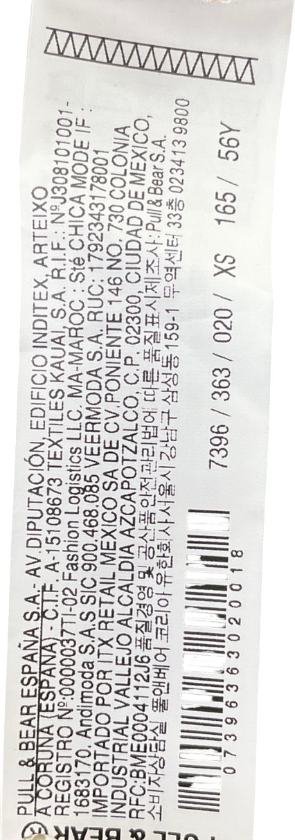 Pull&Bear White Floral Midi Skirt UK XS