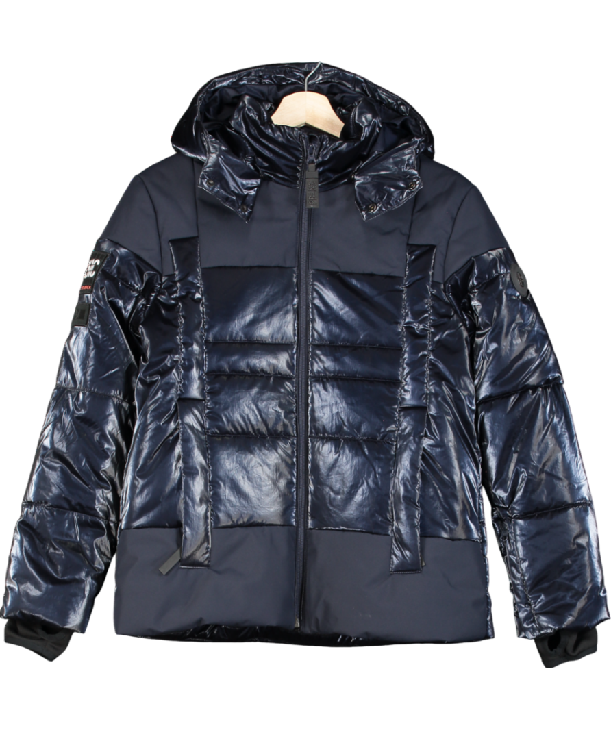 Poivre Blanc Blue Navy Ski Jacket UK 12