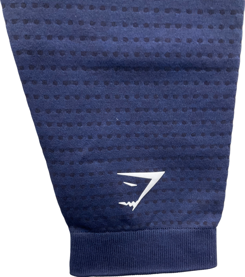 gymshark Blue Seamless High Waist Leggings UK XS