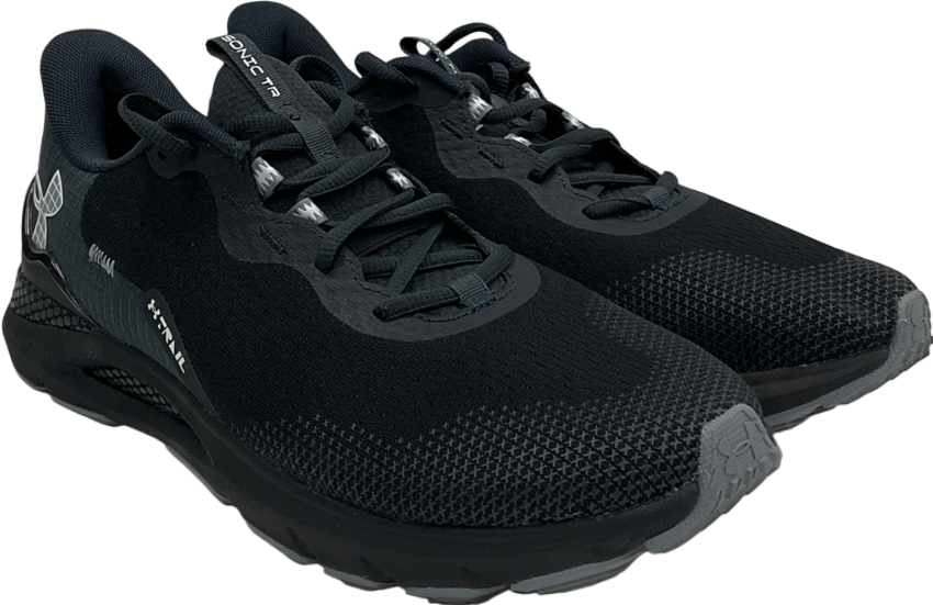 Black Under Armour Ua U Sonic Trail Road Running UK 8 EU 42 👞