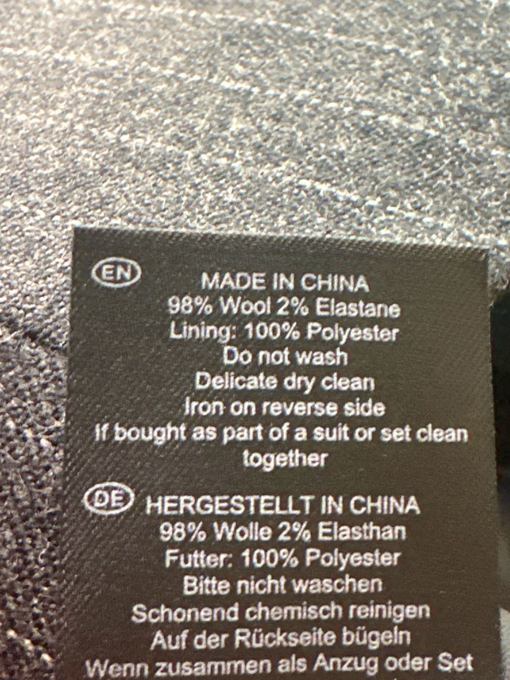 Hobbs Charcoal Chelsea Waistcoat top UK 8