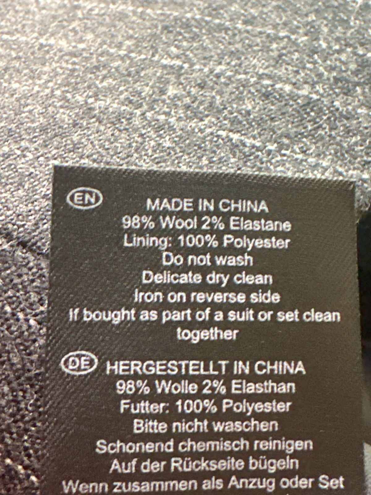 Hobbs Charcoal Chelsea Waistcoat top UK 8