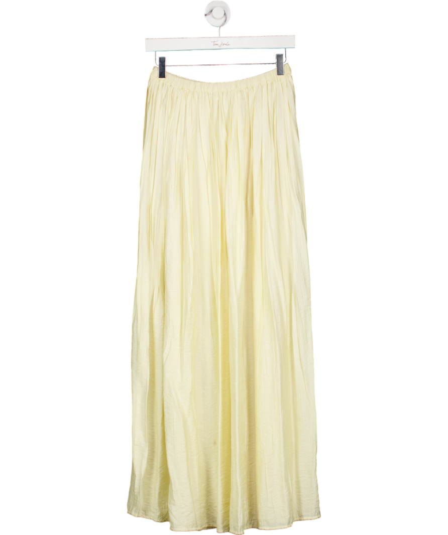 Topshop Baby Yellow Maxi Skirt UK 8