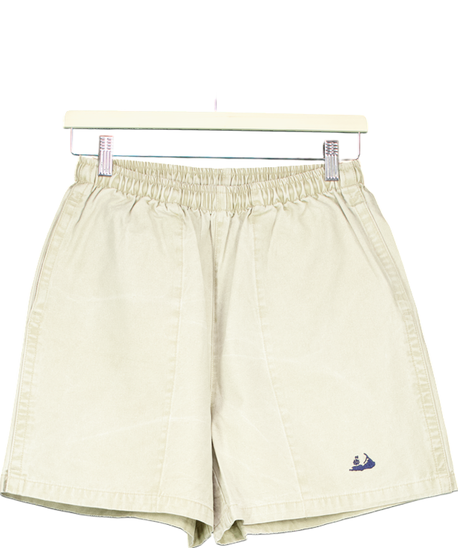 Murrays Toggery Beige Pull On Short Nantucket Logo UK S