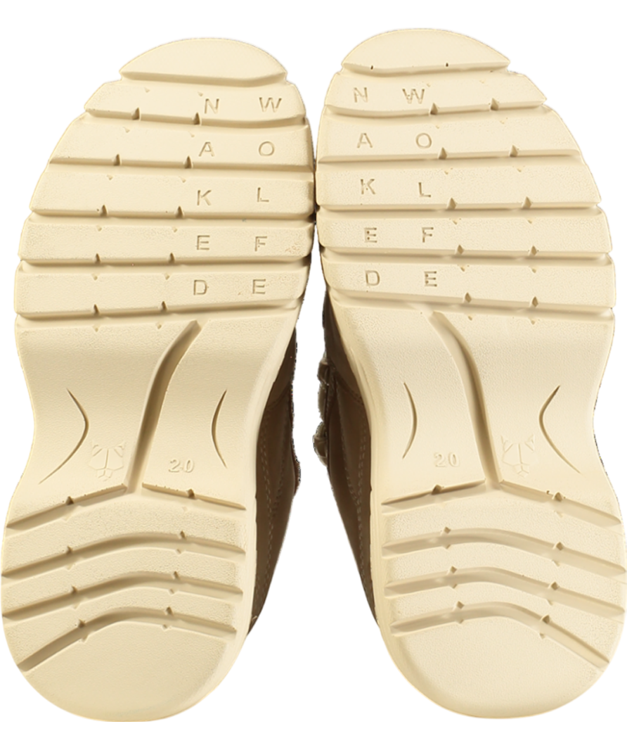 Naked Wolfe Beige Sinner Low-top 70mm Sneakers UK 4 EU 37 👠