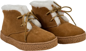 Age of Innocence Cora Beige Shearling Lined Boots UK 8 EU 25 👼