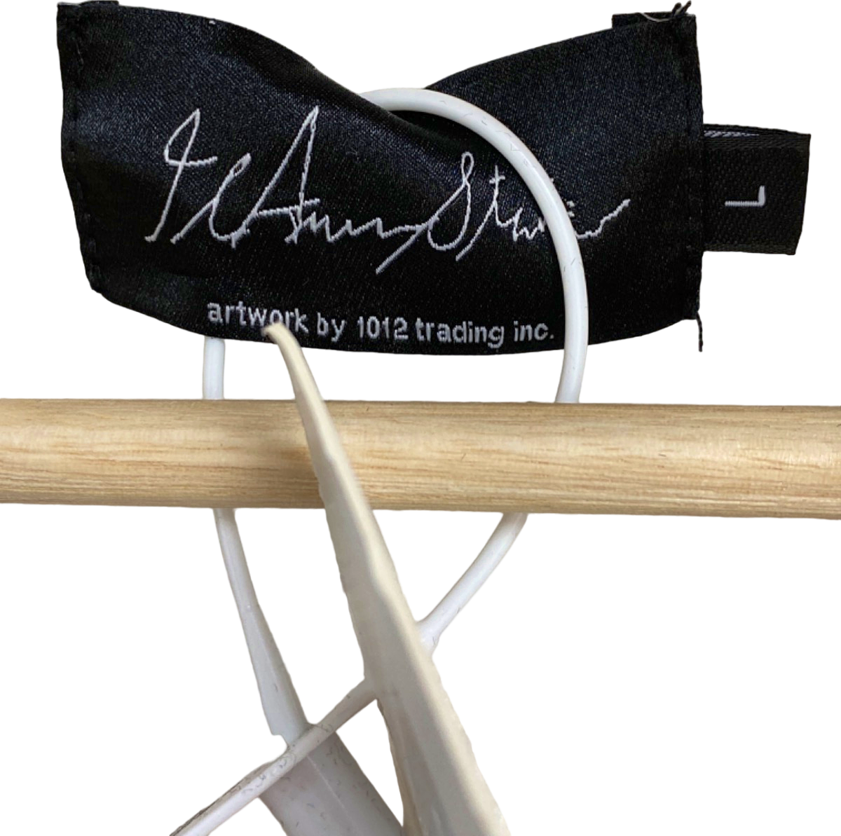 JCAESAR Off White Zip-Up Ribbed Sweater UK Size L