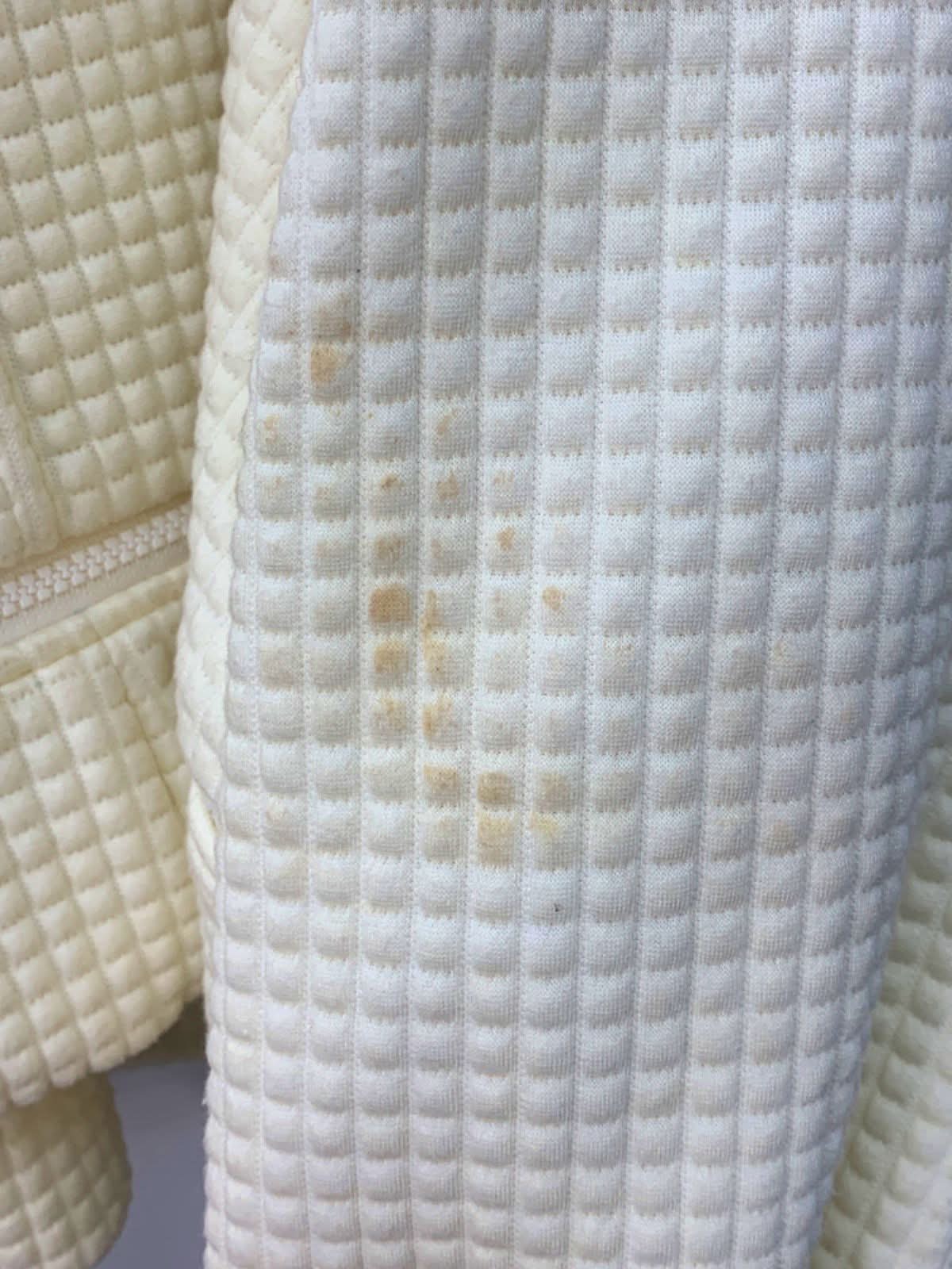 My Mum Made It Cream Quilted Jacket S