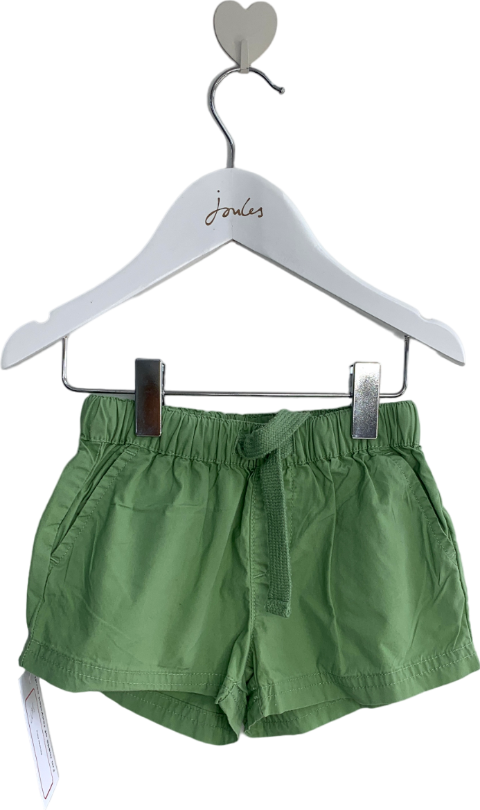Neck & Neck Green Pull On Shorts 12-18 Months