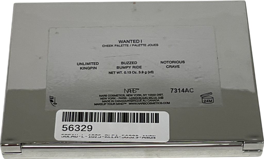 NARS Insist Cheek Palette Wanted 1 3.9g