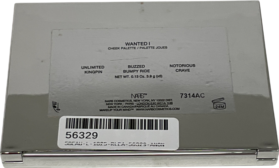 NARS Insist Cheek Palette Wanted 1 3.9g