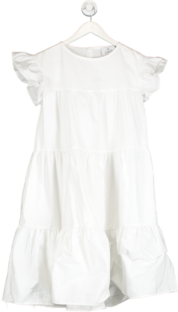 Marielle Stokkelaar White Caro Dress One Size
