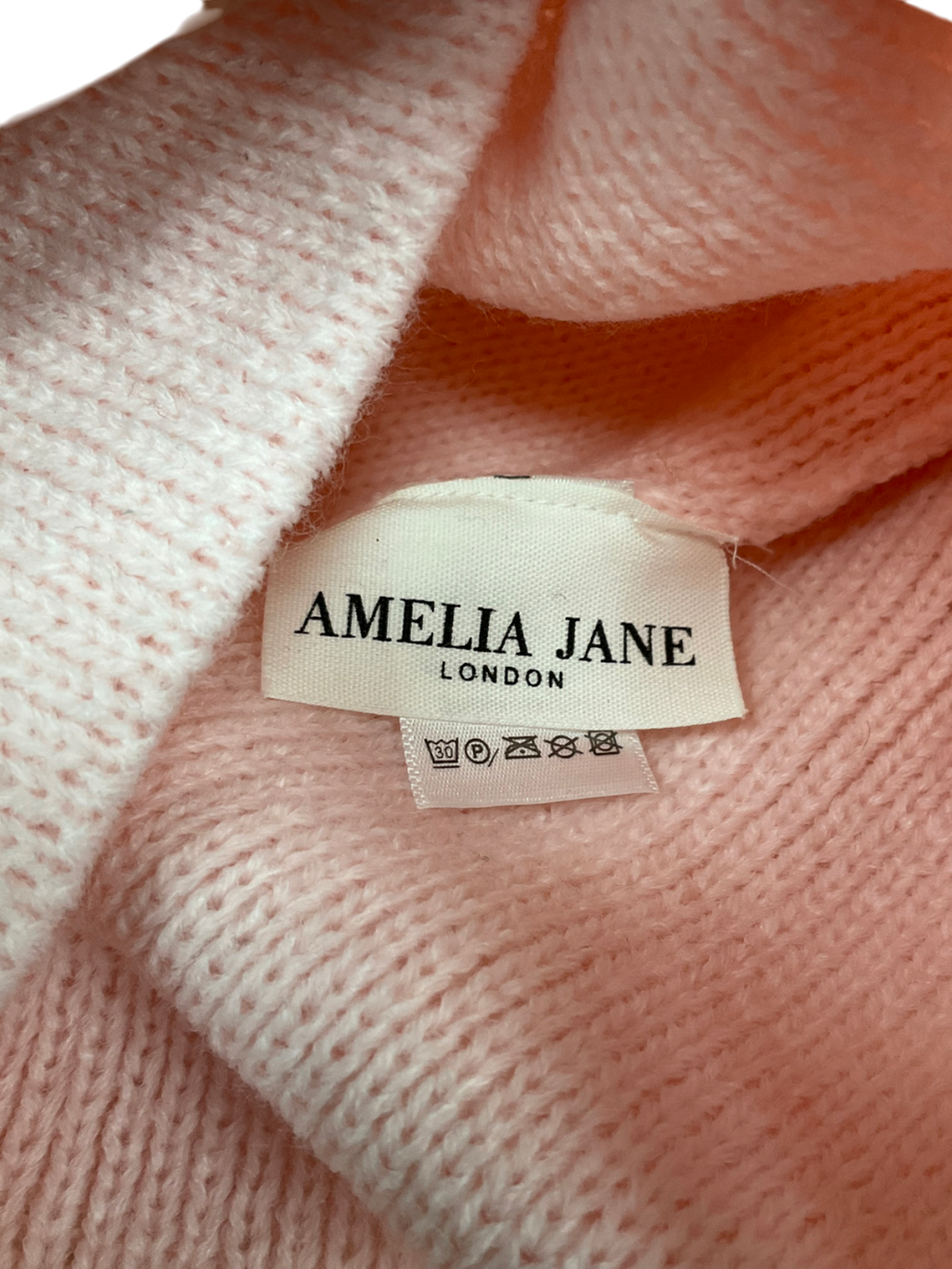 amelia jane Candy Pink Hat Faux Fur Poms