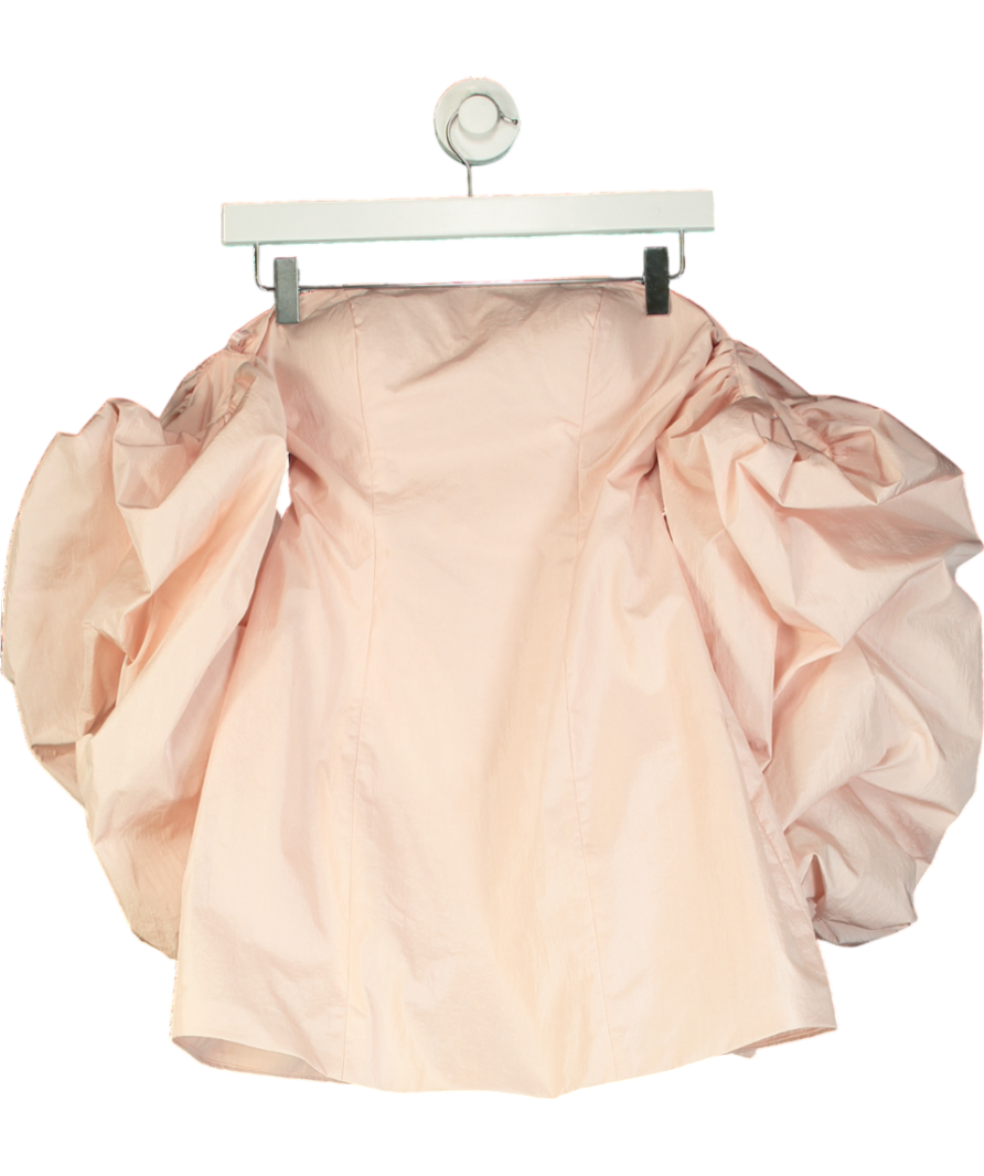 Caiiá Nevalia - Baby Pink  Silk taffetta Mini dress UK 6