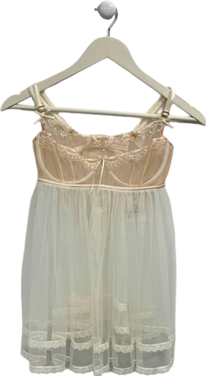 Honey Birdette Ivory Daisy Babydoll 34D