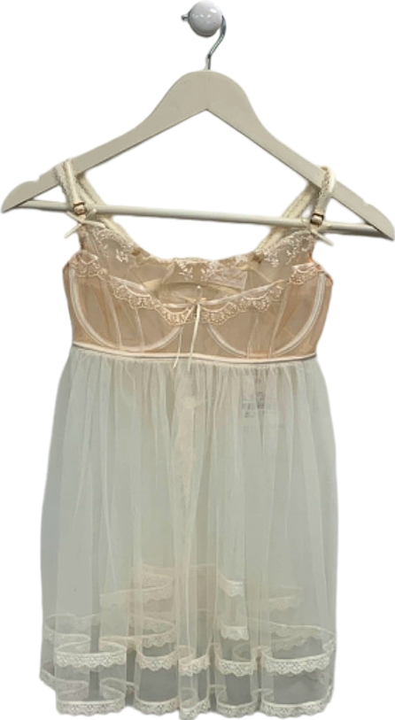 Honey Birdette Ivory Daisy Babydoll 34D