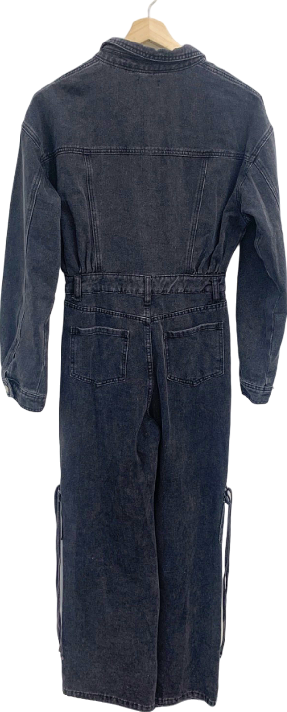 Mars The Label Dark Wash Cargo Boiler Suit UK S