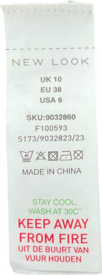 New Look Petite Brown Ribbed Bardot Long Sleeved Midi Dress UK 10