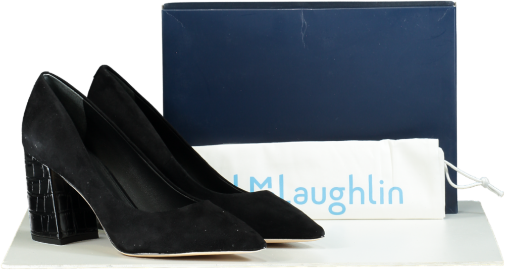 J.McLaughlin Black Beatrice Shoe UK 8