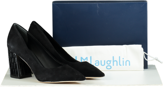 J.McLaughlin Black Beatrice Shoe UK 8