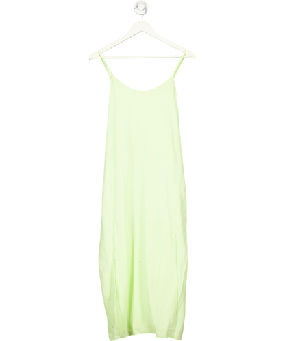 & Other Stories Green Paris Atelier Slip Midi Dress UK 10