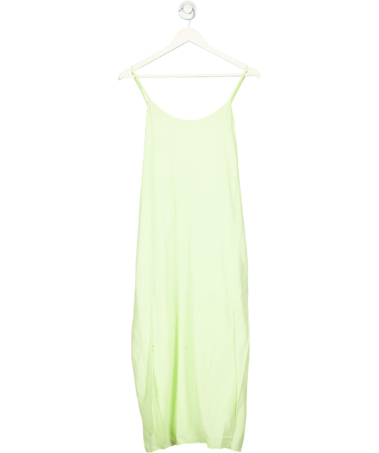 & Other Stories Green Paris Atelier Slip Midi Dress UK 10