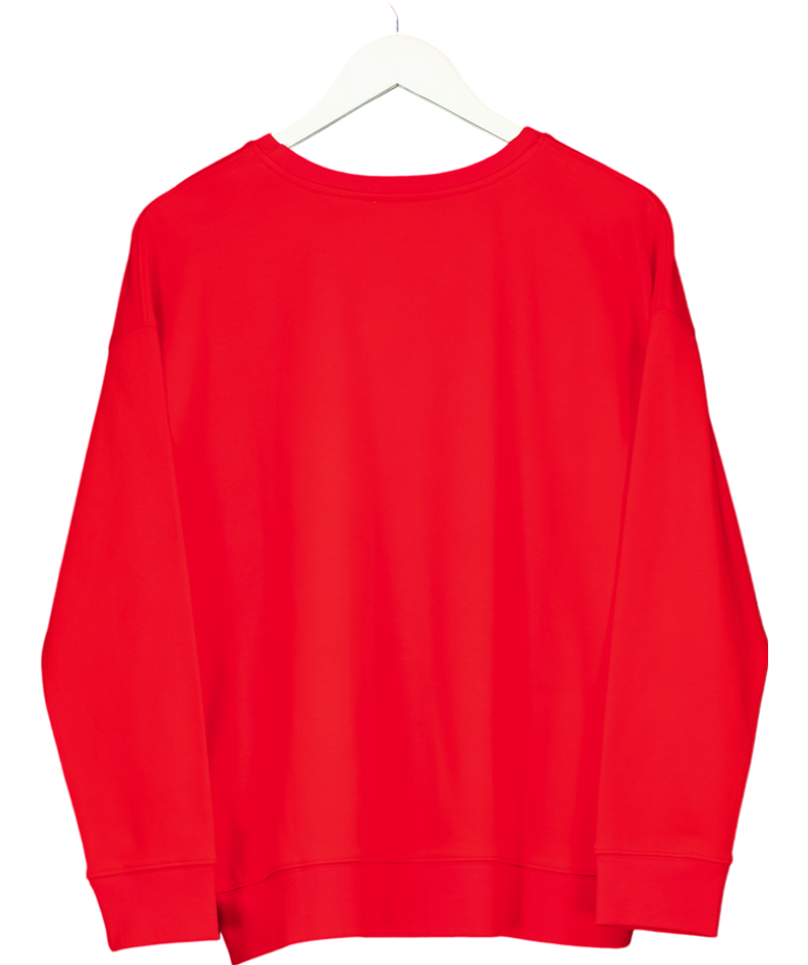 Eleven Loves Red The Perfect Crew Neck Sweatshirt (red) UK M