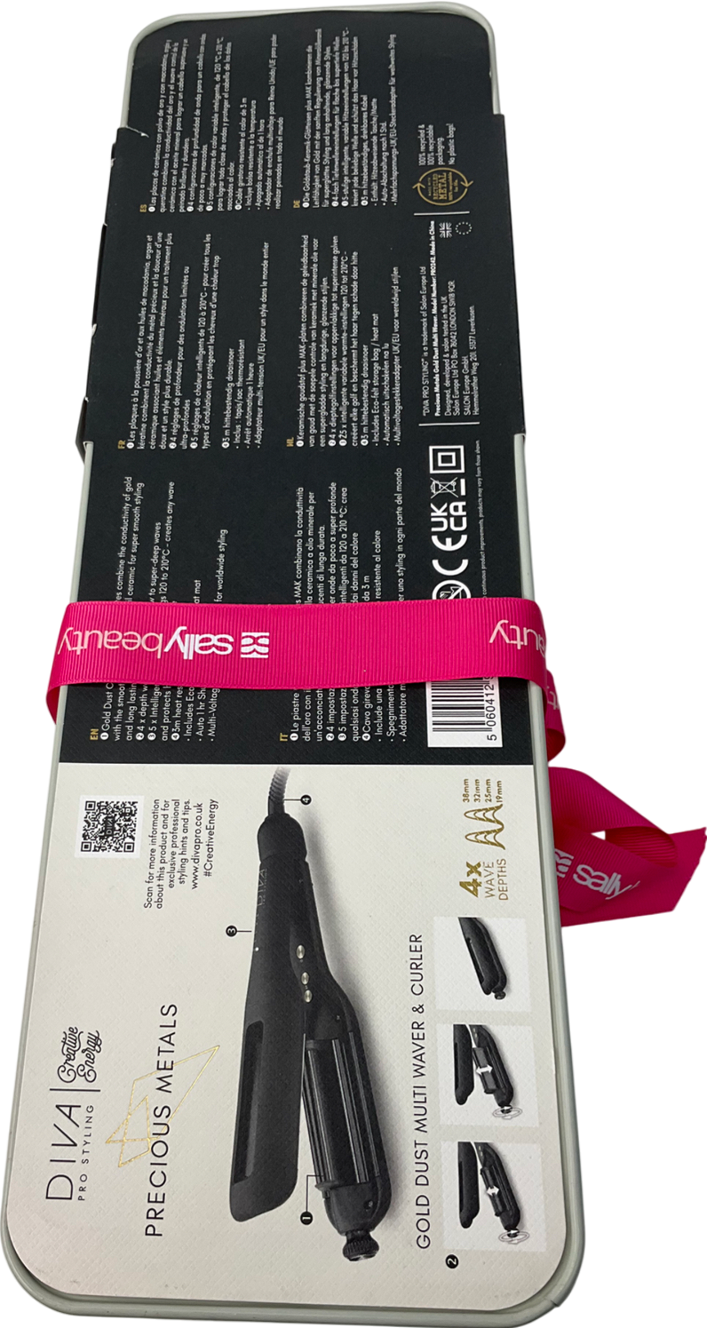 diva Diva Pro Styling Precious Metals Gold Dust Multi Waver