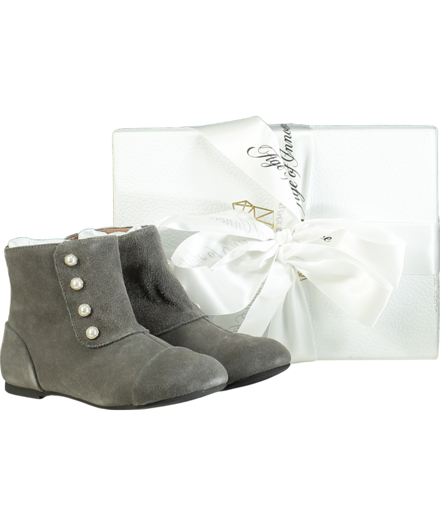 Age Of Innocence Grey Natalie Boot UK 11 EU 29 👼