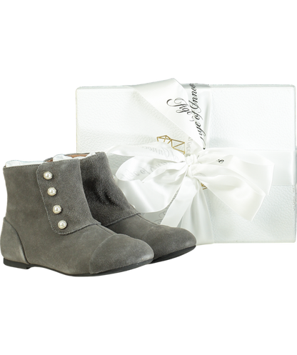 Age Of Innocence Grey Natalie Boot UK 11 EU 29 👼