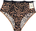 Love Stories Brown Moonflower High Waisted Knickers UK S
