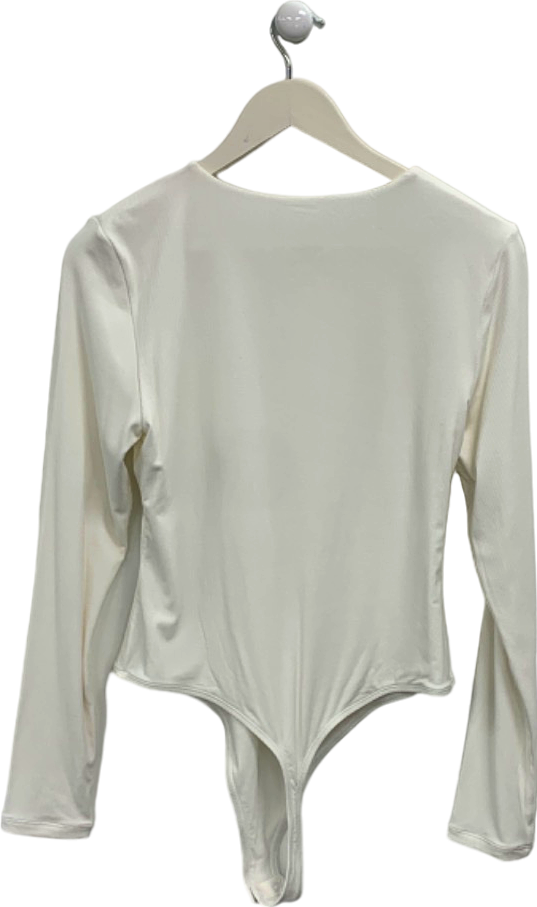 TALA White Long Sleeve Bodysuit XL