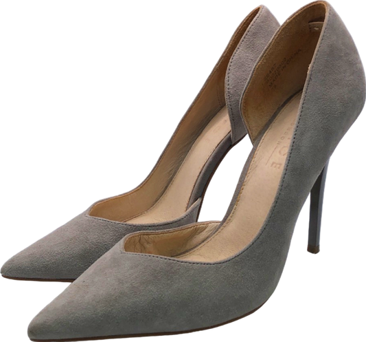 Office London Grey High Heel D'Orsay Pumps EU 39