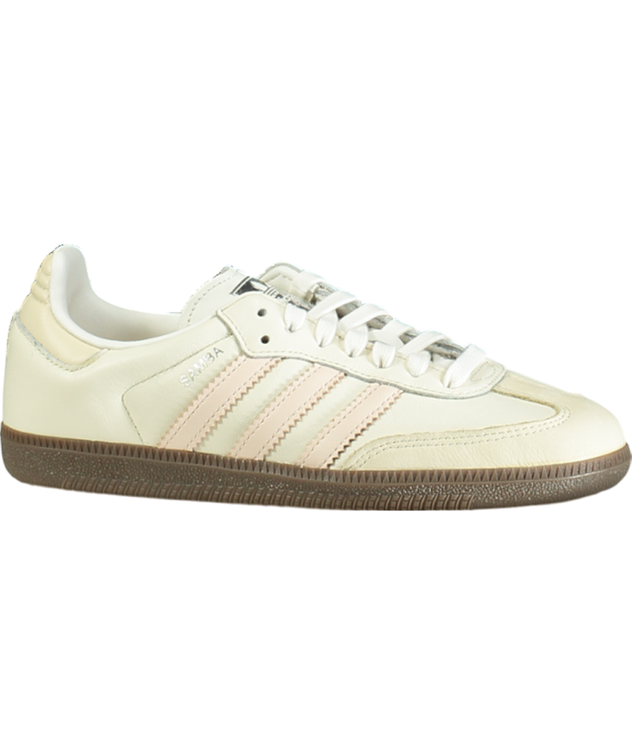 adidas Cloud white/Pink Samba Og Trainer UK 4 EU 37 👠