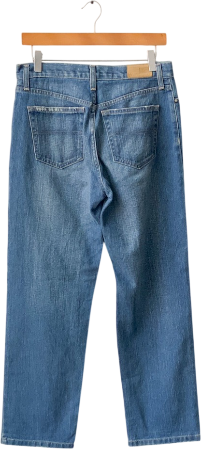 Tommy Hilfiger Mid Blue High Waisted Boyfriend Jeans Us4 UK 8